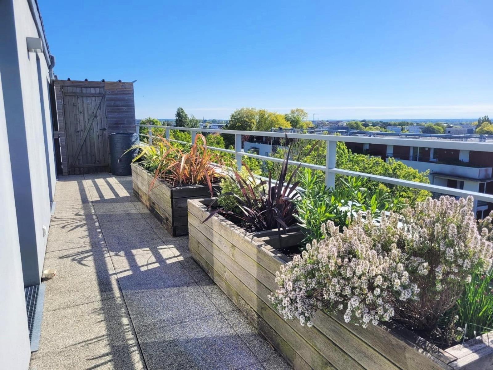 Le Nid : Rooftop Moderne Surplombant La Ville Nantes Dış mekan fotoğraf